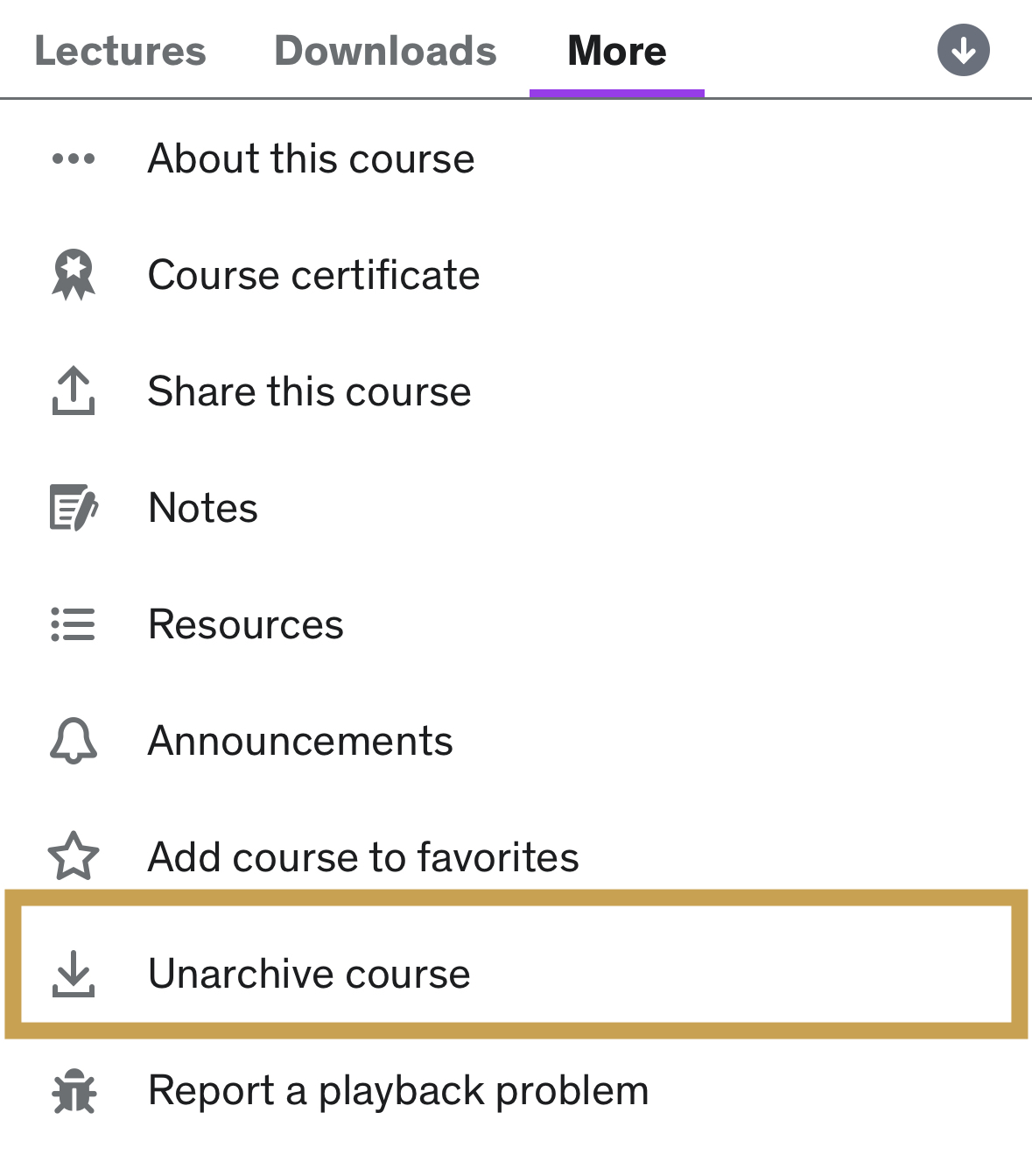 mobile_course_player_more_section_unarchive_course_app.jpeg