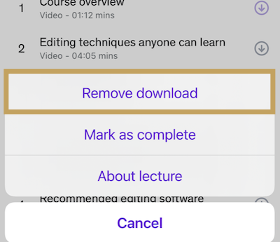 udemy course downloader for android